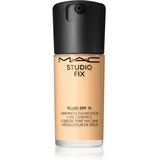 MAC Cosmetics Studio Fix Fluid SPF 15 24HR Matte Foundation + Oil Control matirajući puder SPF 15 nijansa NC13 30 ml