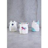 Premier Housewares Bela tekstilna otroška škatla za shranjevanje ø 40x48 cm Mimo Cat Face – | Shoptok.si