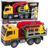  Timber Crane Truck Lights Sounds Yellow 1:14 | Shoptok.si