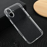  Torbica silikonska ultra thin with pluggy za iphone 16 plus 6.9 transparent Cene