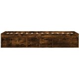  Kreveta boja hrasta 75 x 190 cm mali za jednu osobu | shoptok.hr