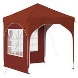  Rastezljivi šator za zabave 192 x 192 x 245 cm Terakota | shoptok.hr