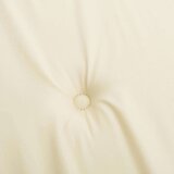  Jastuk za vrtnu klupu krem 150 x 50 x 3 cm od tkanine Oxford | shoptok.hr