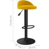 Barska stolica Žuti baršun | Eponuda.com