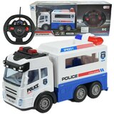 Magic Toys RC daljinsko vodeni policijski avtomobil za prevoz zapornik, s svetl. učinki, merilo 1/43 27MHz 21cm | Shoptok.si