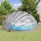  Paviljon za bazen Transparentno 592 x 590 x 275 cm PVC - - Prozorna - 1,2 - 592 x 590 x 275 cm - 2025-vidaXL-Uvoz_2 | Shoptok.si