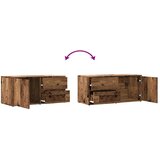 vidaXL TV omarica iz starega lesa 80x34x35,5 cm iz umetnega lesa | Shoptok.si