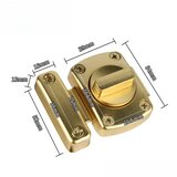 INF Zapah za drsna vrata - na enak ključ Gold L, (21839422) | Shoptok.si