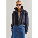 Bianco Lucci Women's Zippered Bomber Coat | Shoptok.si