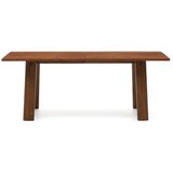 Kave Home Proširiv blagovaonski stol s dodatnom pločom s pločom stola u dekoru oraha 95x200 cm Arlen – | shoptok.hr