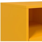 TV ormarić boja senfa 100,5 x 39 x 60,5 cm čelični | shoptok.hr