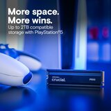 Crucial P510 2TB PCIe Gen5 NVMe 2280 M.2 SSD s hladilnikom | Shoptok.si