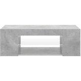 TV ormarić s LED svjetlima siva boja betona 90 x 39 x 30 cm | Eponuda.ba
