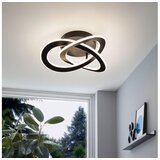 Eglo Rolimare zidna/1, led, 35w, 5500lm, crna/bela/plastika | Eponuda.com