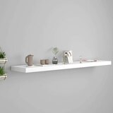  Plutajuća zidna polica bijela 120 x 23 5 x 3 8 cm MDF Cijene