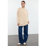 Trendyol Beige Pearl Detailed Sweatshirt | ePonuda.com