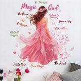 IZMAEL Nalepka za steno / Tapeta Magic Girl Cene