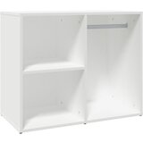 Furnova Garderobna omarica bela 80x40x65 cm konstruiran les, (21930301) | Shoptok.si