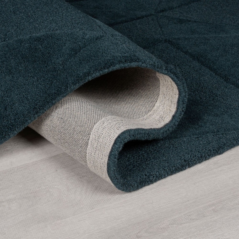 Flair Rugs Plavozeleni ručno rađen vunen tepih 240x340 cm Shard – | shoptok.hr