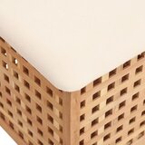  Kupaonski stolac 48 x 47,5 x 52 cm od masivnog drva oraha | Eponuda.com