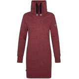 LOAP Women's dress EBUNKA Red/Black Cene