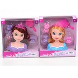 Magic Toys 30cm velika glava lutke princeske za česanje z dodatki v dveh različicah | Shoptok.si