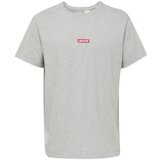 Levi's Majica pegasto siva / rdeča / bela | Shoptok.si