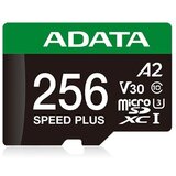A DATA microSD U3, V30, 180/160MBs, 256GB UD256GUI3V30A2SP-RA1 | shoptok.hr
