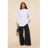 Trendyol Modest Ženska košulja Tctss26Tg00005, Bela Cene