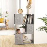 vidaXL Knjižna omara za razdelitev prostora betonsko siva 60x24x94 cm Cene
