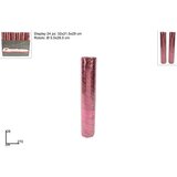 Dekorativna TKANINA VELUR 28*270CM ROZA LAMINATO MN002011G | Eponuda.ba