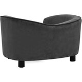 SOFA za pse tamnosiva 69 x 49 x 40 cm plišana | shoptok.hr