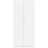  Ormar bijeli 90 x 52 x 200 cm od konstruiranog drva | Eponuda.com