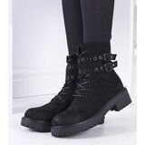 Gemre Black women's lace-up ankle boots Fallkirk | shoptok.hr