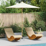  Vrtni suncobran Krem bijela Ø 270 x 260 cm bambus | shoptok.hr