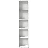  Ormarići za CD-ove 2 kom bijeli 21 x 16 x 93,5 cm od iverice | shoptok.hr