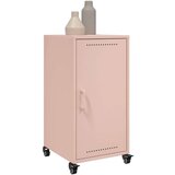 vidaXL Komoda roza 36x39x72 cm hladno valjano jeklo | Shoptok.si