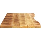 vidaXL Ploča za radni stol zaobljena 160x50x2,5 cm od drva manga | shoptok.hr