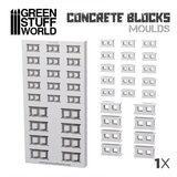 Green Stuff World silicone molds - concrete bricks cene