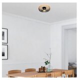Opviq lights Črna stropna svetilka Aspendos, ø 36 cm | Shoptok.si