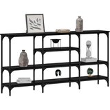  Konzolna stolica Crni hrast 160 x 29 x 80 cm Konstruirano drvo | Eponuda.com