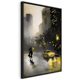  Slika - City Glow (1 Part) Vertical 60x90 U crnom drvenom okviru | shoptok.hr
