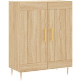  Visoka komoda hrasta sonome 69,5x34x180cm od konstruiranog drva | shoptok.hr