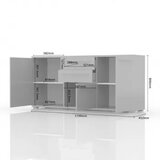 Jela Jagodina Komoda Piano K180-3K2F/PN-bež | Eponuda.ba