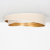 Brilagi LED prigu&amp;scaron;iva svetiljka VELVET TWIST LED/36W/230V CCT pr. 65 cm WT bela/zlatna + daljinski upravljač Slike