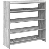 Maison Chic Regal za čevlje - Polica za čevlje siva sonoma 80x25x81 cm inženirski les, (21777160) Cene