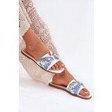 Boto Women's Flat Sandals With Bow White Avenza | Shoptok.si