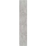 vidaXL ormarić za knjige s 4 razine boja betona 80x24x142 cm drveni | shoptok.hr