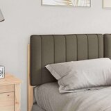  Tapecirani uzglavlje Smeđa i taupe 150 cm Čvrsto borovo drvo | shoptok.hr