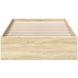 vidaXL Okvir za krevet s ladicama boja hrasta 90x200 cm | shoptok.hr